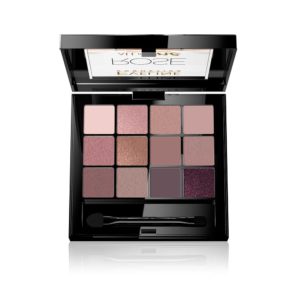 EVELINE EYESHADOW PALLETE colours ROSE didaco