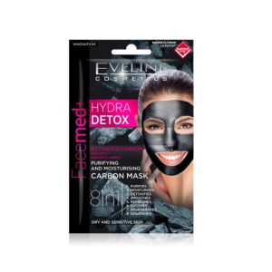EVELINE FACE MASK HYDRA DETOX Carbon Mask inml didaco